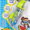 Perler Beads Pen Bead Dispenser Kid's Crafts, 1 pc, Lime Green-0