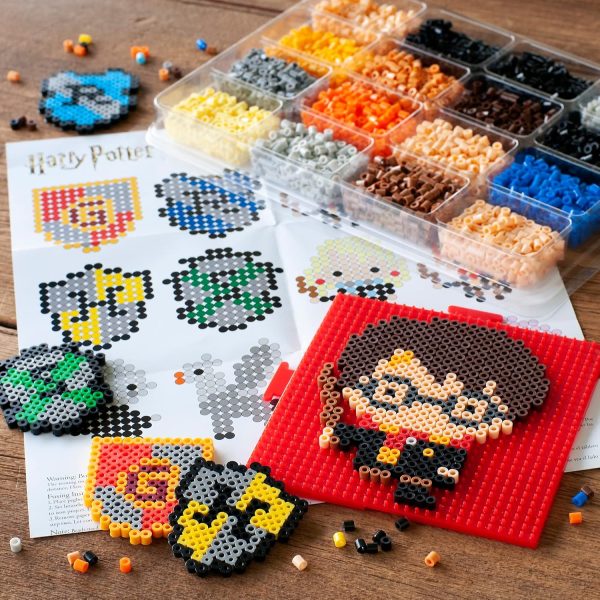 Perler 80-54345 Harry Potter Fuse Bead Kit for Kids and Adults, Comes with 19 Patterns, Multicolor, 4503pcs-4
