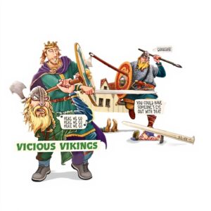 Puzzle Vikings Vicious 250 pièces Paul Lamond Jeux éducatifs