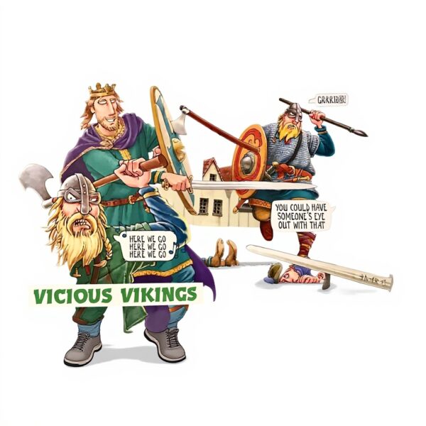 Puzzle Vikings Vicious 250 pièces Paul Lamond Jeux éducatifs