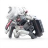 Kit couvercle soupape purge moto Ducati WERVOT aluminium