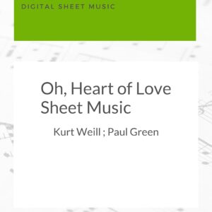 Partition Oh Heart of Love Sheet Music Now Anglais-0