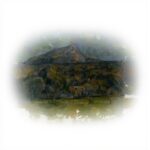 Mont Sainte-Victoire Green Paul Cezanne Cadre Décoration