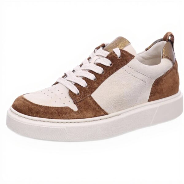 Baskets Paul Green 5288 daim beige marron taille 36 femme