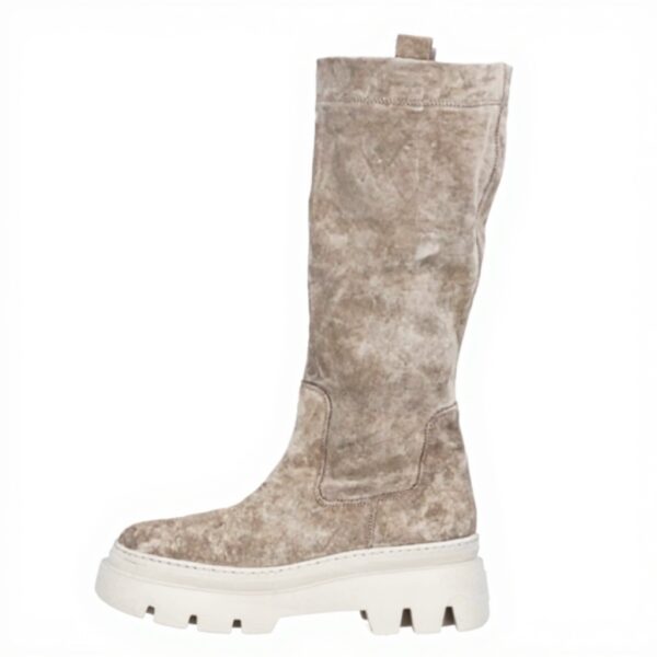 Paul Green Bottes Femme Cuir Suédé Talon Carré 9142