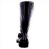 Bottes femme Paul Green cuir nappa noir modèle 9980