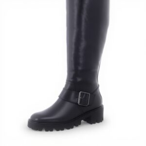 Bottes femme Paul Green cuir nappa noir modèle 9980