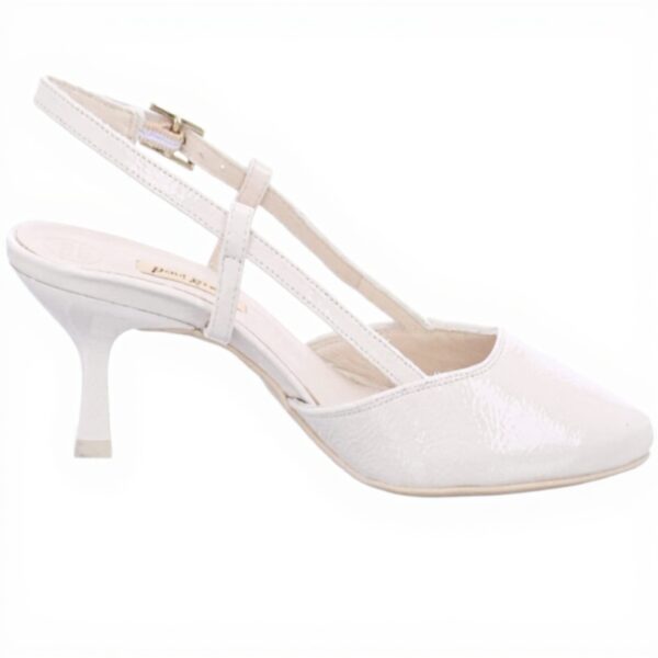 Oxfords Paul Green cuir beige femme chaussures plates