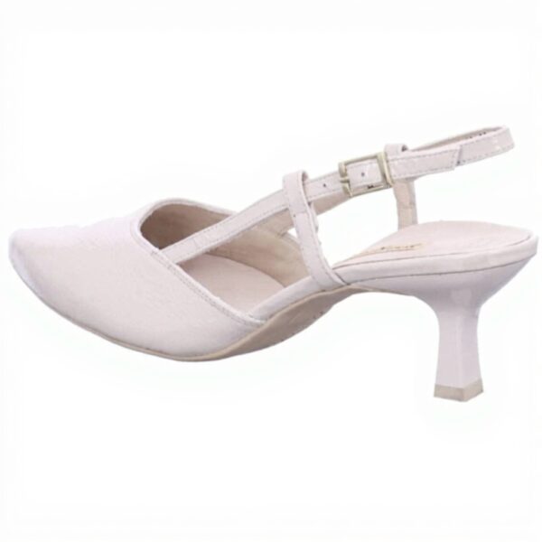 Oxfords Paul Green cuir beige femme chaussures plates