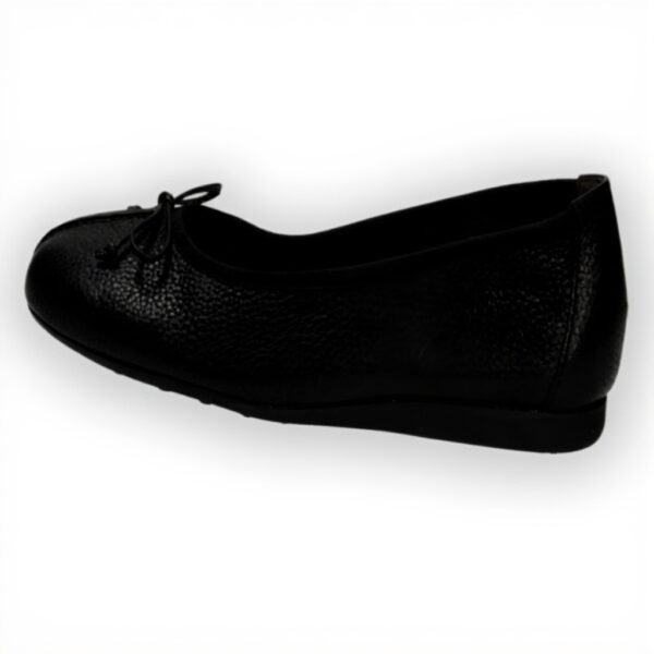 Ballerine femme Paul Green cuir lisse noir 1147-017