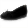 Ballerine femme Paul Green cuir lisse noir 1147-017