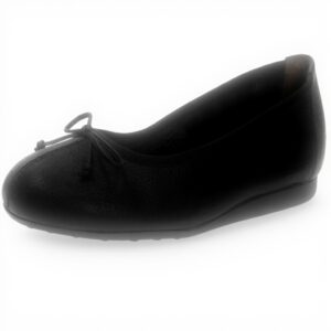 Ballerine femme Paul Green cuir lisse noir 1147-017