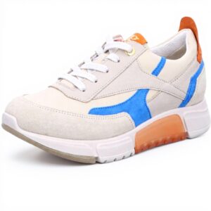 Baskets Paul Green cuir lisse beige femme 5335-005