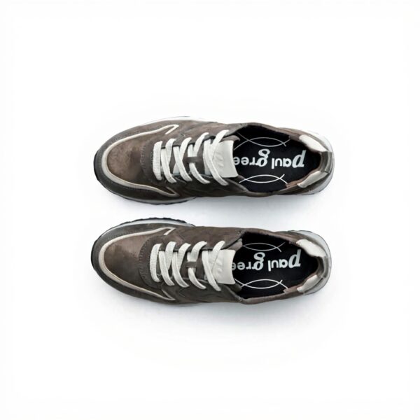 Baskets Paul Green 5354-006 Noir Femme Daim Cuir