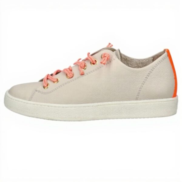 Baskets Paul Green cuir lisse beige femme 5452-037