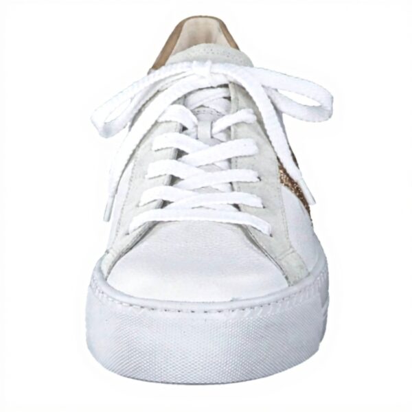 Baskets mode femme Paul Green cuir blanc confortables