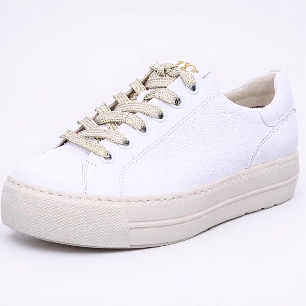 Baskets femme Paul Green cuir douces Blanc 43 EU