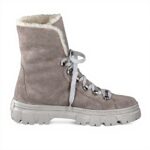 Bottes femme Paul Green cuir velours gris taille 38