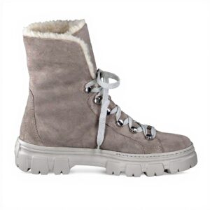 Bottes femme Paul Green cuir velours gris taille 38