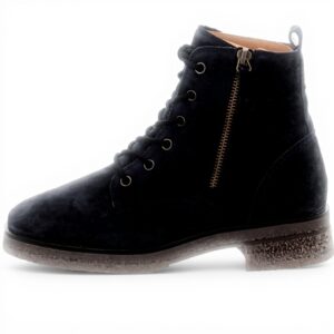 Bottines Paul Green cuir rugueux marron femme chaussures