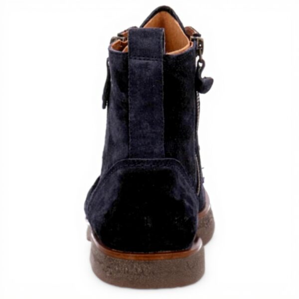 Bottines Paul Green cuir rugueux marron femme chaussures