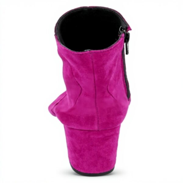 Bottines Paul Green cuir rugueux noir femme 8050-024