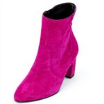 Bottines Paul Green cuir rugueux noir femme 8050-024