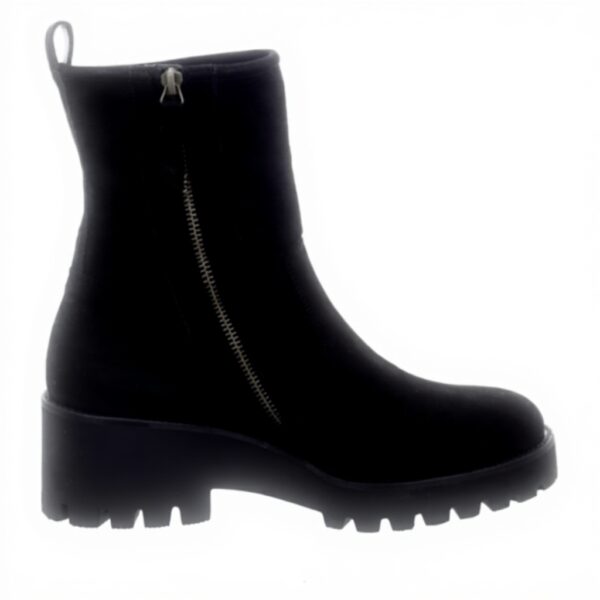 Bottines Paul Green 9017-052 Cuir rugueux Noir Femme