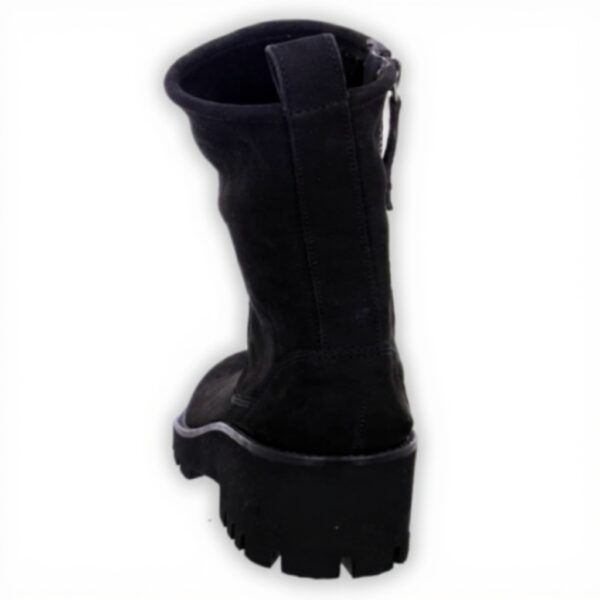 Bottines Paul Green 9017-052 Cuir rugueux Noir Femme