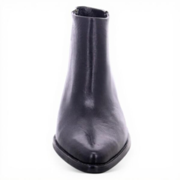 Bottines Paul Green femme cuir lisse noir 9780-034