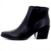 Bottines Paul Green femme cuir lisse noir 9780-034