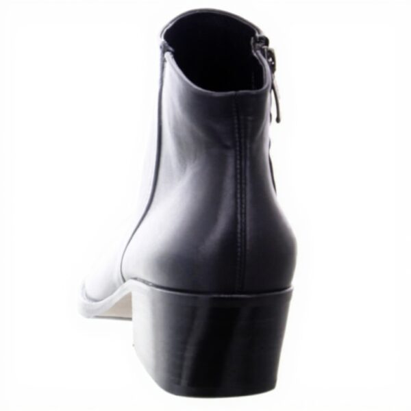 Bottines Paul Green femme cuir lisse noir 9780-034