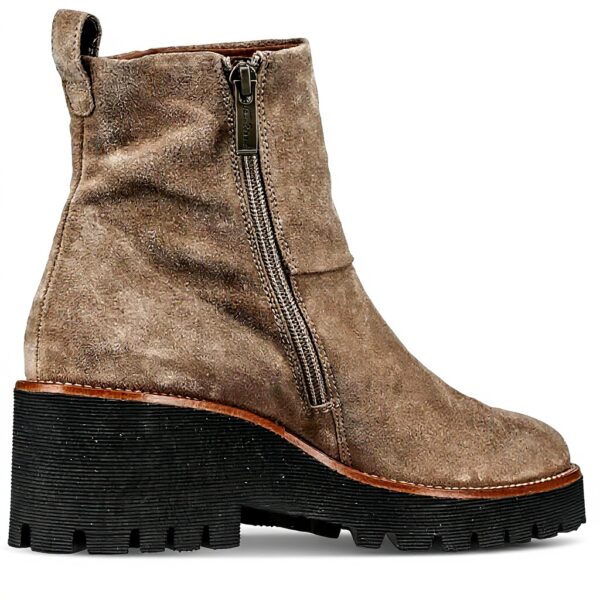 Bottines Paul Green daim beige femme chaussures mode