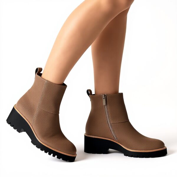 Bottines Paul Green daim beige femme chaussures mode