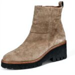 Bottines Paul Green daim beige femme chaussures mode