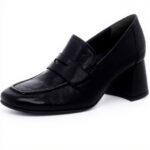 Bottes femme Paul Green Noir cuir véritable modèle 3905