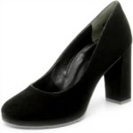 Mocassins femme Paul Green textile noir chaussures plates