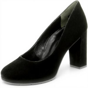 Mocassins femme Paul Green textile noir chaussures plates