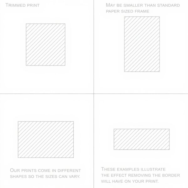 Poster Paul Klee Tour Orange Vert Semi Brillant Cadre Brun