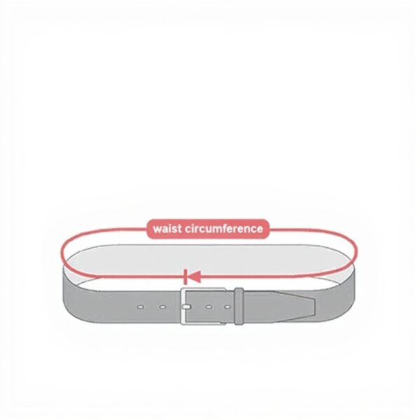 Ceinture daim vert homme Paul Parkman taille réglable