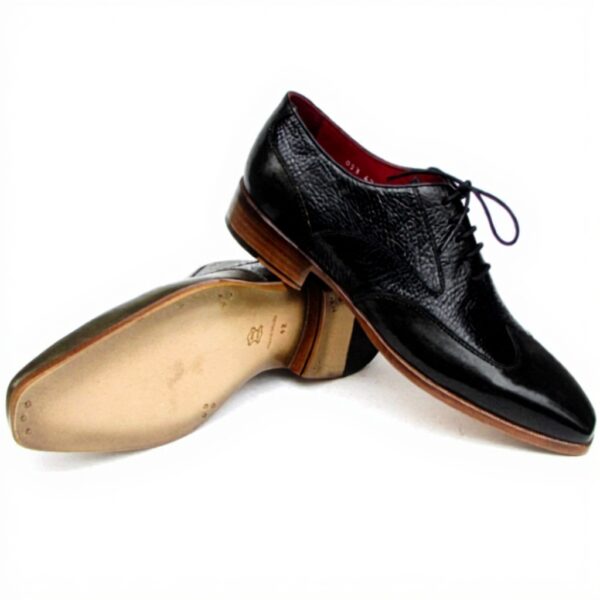 Paul Parkman Oxford Homme Cuir Vert Chaussures sur Mesure