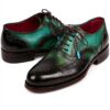 Paul Parkman Oxfords Goodyear Welted Marron Vert Homme