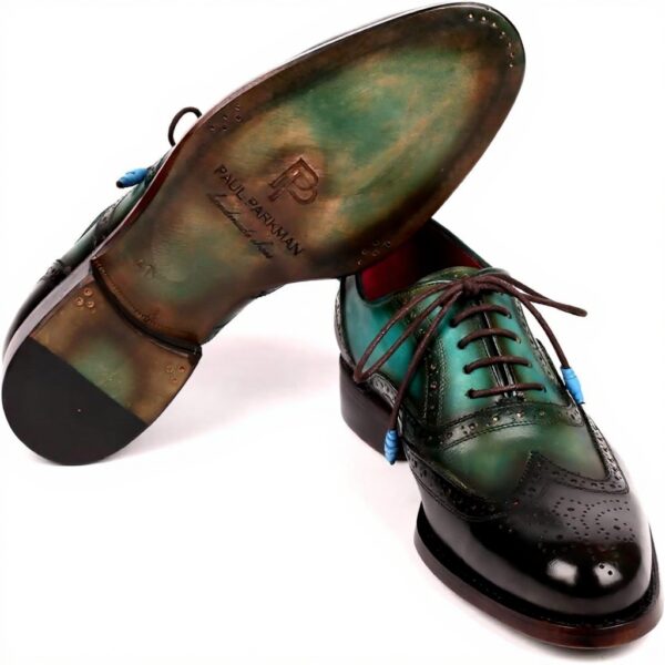 Oxfords Paul Parkman Goodyear Welted Marron Vert Homme