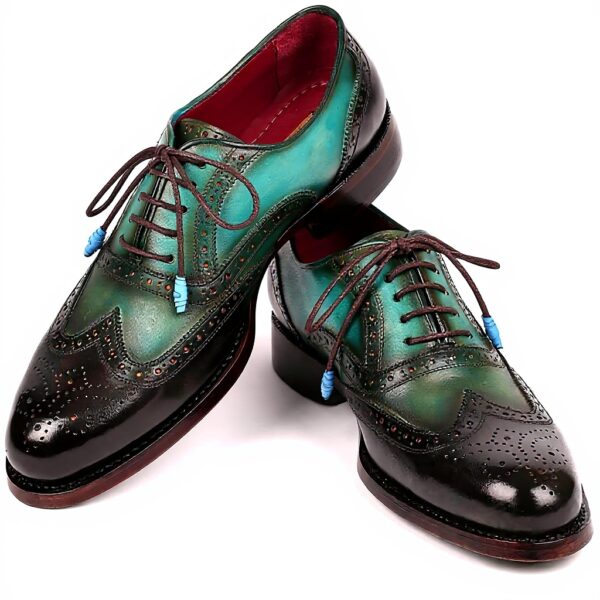 Oxfords Paul Parkman Goodyear Welted Marron Vert Homme