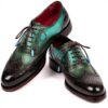 Oxfords Paul Parkman Marron Vert Goodyear Welted Homme