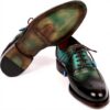 Oxfords Paul Parkman Marron Vert Goodyear Welted Homme