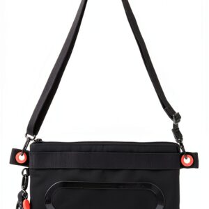 Hedgren sac bandoulière RFID compartiments multiples noir-0